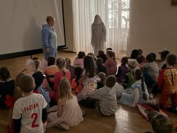 Bal karnawałowy na Zamku w Toszku klas 1b, 1c, 2c